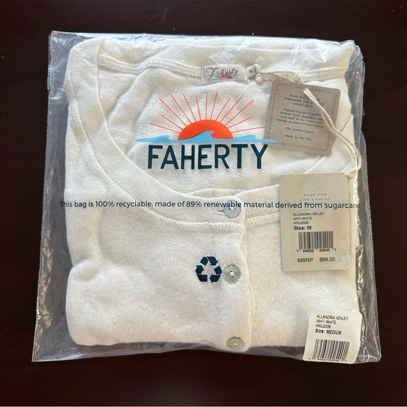 Faherty Allandria Henley - Picture 5 of 12